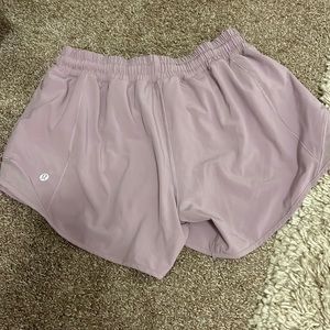 lululemon purple shorts